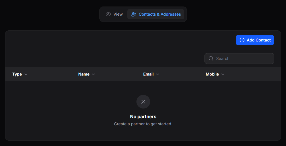 customer form